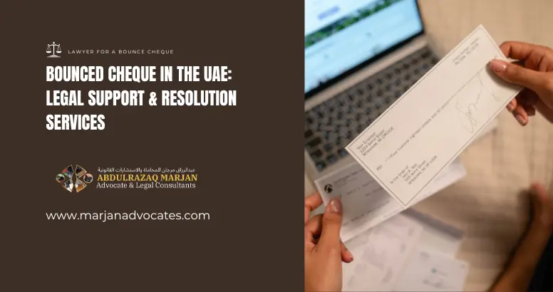 Bounced Cheque in UAE